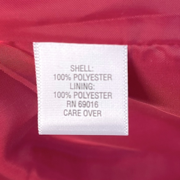 Stunning Studio Works Faux Suede Jacket Cardigan in Red Size Large - Picture 10 of 11